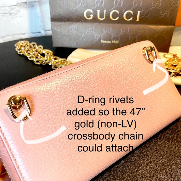 Gucci Marmont Wallet Crossbody with keychain - Picture 12 of 16